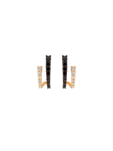 Wish Fine Jewelry 0.76ct Diamond 18K Gold Earrings | Thumbnail 2