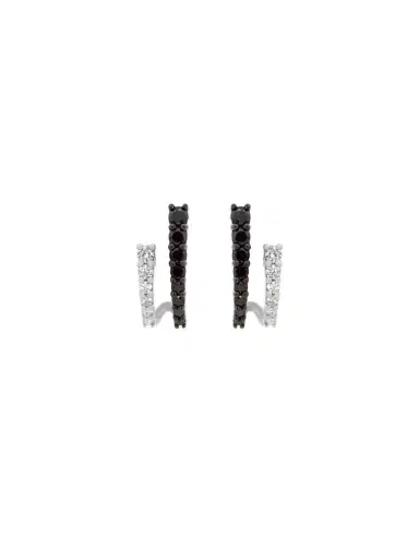 Wish Fine Jewelry 0.76ct Diamond 18K Gold Earrings | Thumbnail 1