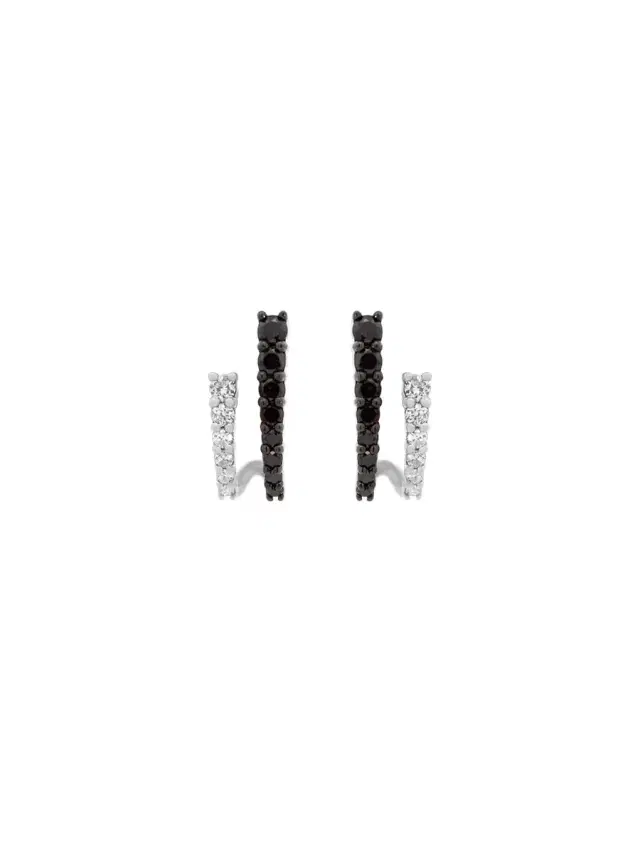 Wish Fine Jewelry 0.76ct Diamond 18K Gold Earrings