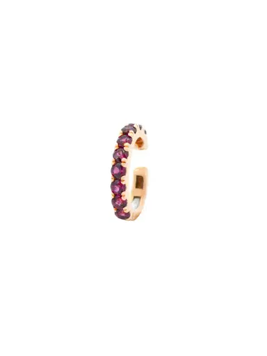 Wish Fine Jewelry 0.76ct Garnet 18K Gold Ear cuff | Thumbnail 2