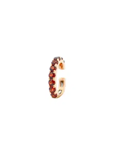 Wish Fine Jewelry 0.76ct Garnet 18K Gold Ear cuff | Thumbnail 1