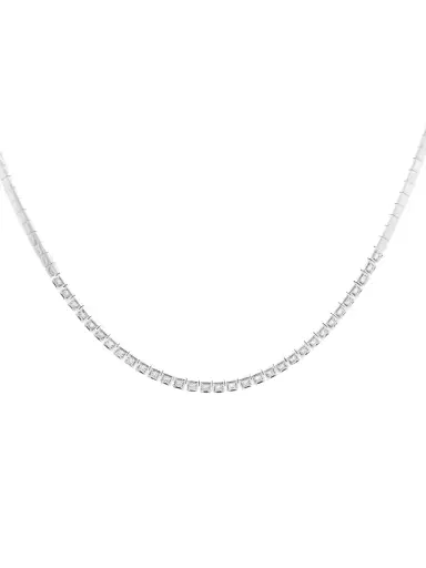 Wish Fine Jewelry 0.85ct Diamond 14K Gold Choker Necklace | Thumbnail 2
