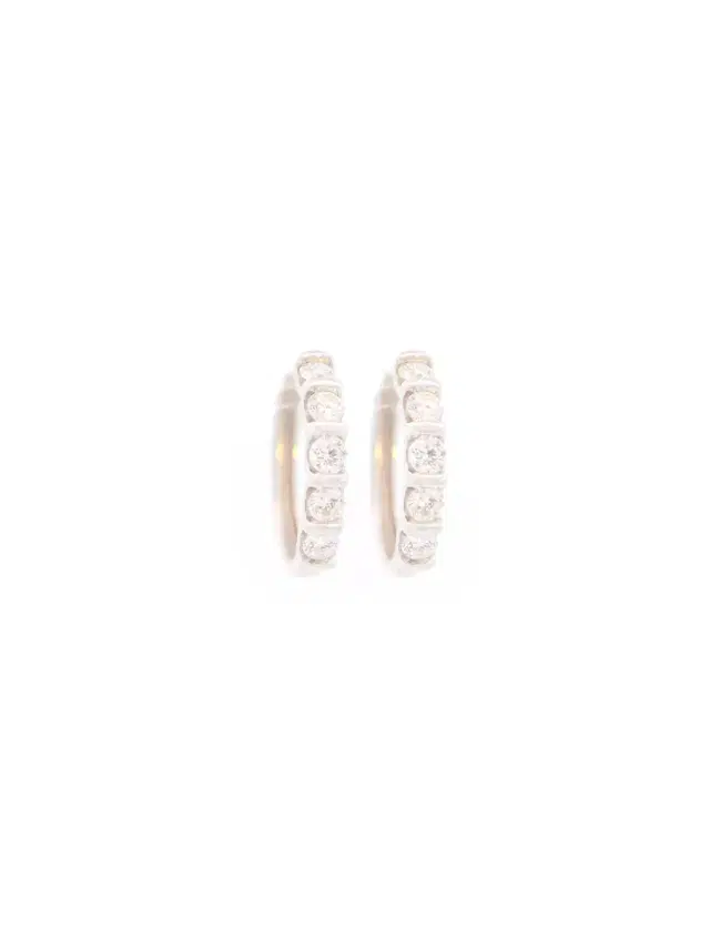 Wish Fine Jewelry 1.00ct Diamond 14K Gold Hoop Earrings