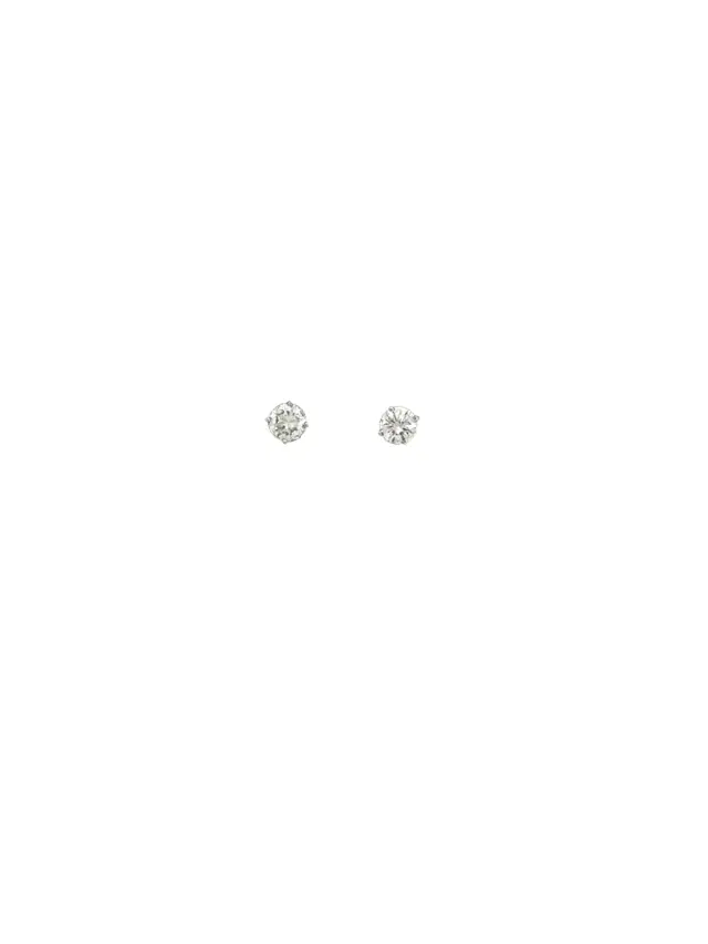 1.15ct Diamond 14K Gold Stud Earrings
