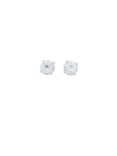 Wish Fine Jewelry 1.20ct Diamond 14K Gold Stud Earrings | Thumbnail 2 Wish Fine Jewelry 1.20ct Diamond 14K Gold Stud Earrings | Thumbnail 2