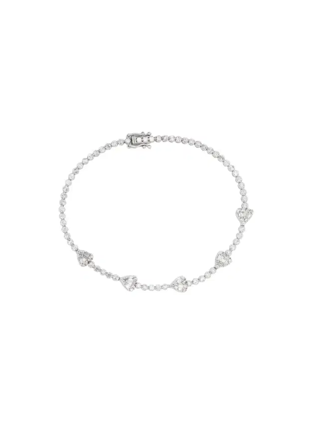 Wish Fine Jewelry 1.35ct Diamond 14K Gold Tennis Bracelet