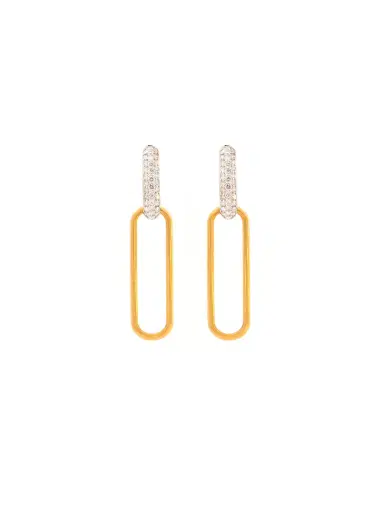 Wish Fine Jewelry 1.3ct Diamond 14K Gold Dangle Earrings | Thumbnail 1 Wish Fine Jewelry 1.3ct Diamond 14K Gold Dangle Earrings | Thumbnail 1