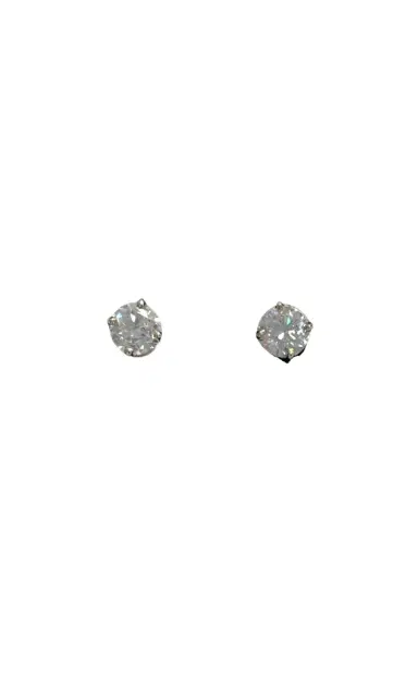 Wish Fine Jewelry 1.40ct Diamond 14K Gold Four Prong Stud Earring | Thumbnail 1 Wish Fine Jewelry 1.40ct Diamond 14K Gold Four Prong Stud Earring | Thumbnail 1