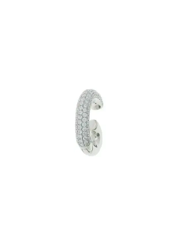 Wish Fine Jewelry 1.60ct Diamond 18K Gold Cluster Ear Cuff