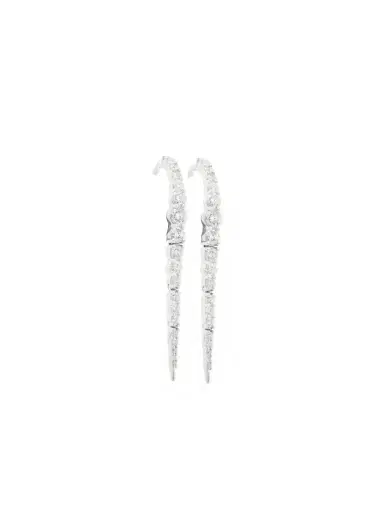 Wish Fine Jewelry 1.86ct Diamond 18K Gold Climber Drop Earrings | Thumbnail 2 Wish Fine Jewelry 1.86ct Diamond 18K Gold Climber Drop Earrings | Thumbnail 2
