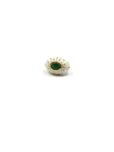 Wish Fine Jewelry 1.89ct Emerald Diamond 18K Gold Ring | Thumbnail 1