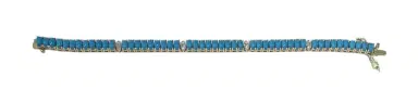 Wish Fine Jewelry 11.15cts Turquoise Diamond Bracelet | Thumbnail 2