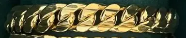 Wish Fine Jewelry 12.63g 18K Gold Length Cuban Bracelet | Thumbnail 1