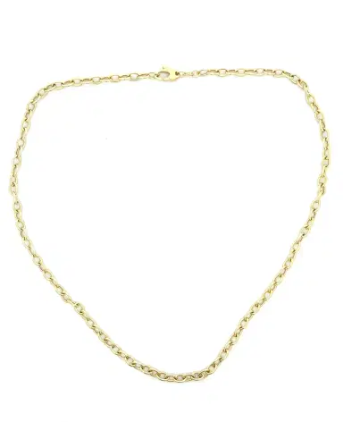Wish Fine Jewelry 14K Gold 6,25g Circle Link Chain Necklaces | Thumbnail 2 Wish Fine Jewelry 14K Gold 6,25g Circle Link Chain Necklaces | Thumbnail 2