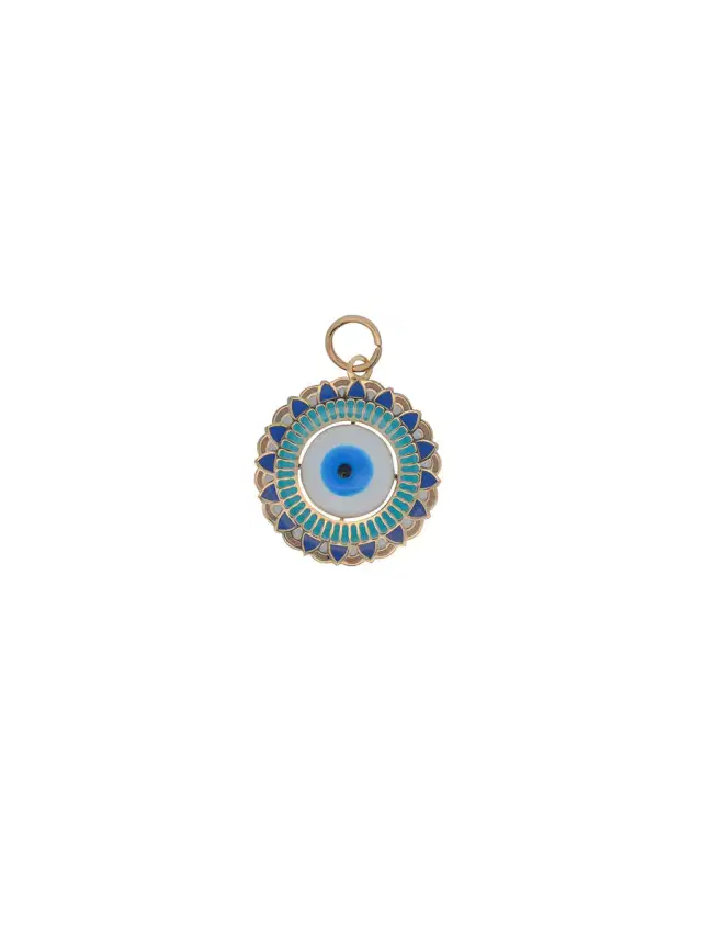 Wish Fine Jewelry 14K Gold Evil Eye Pendant