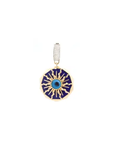 Wish Fine Jewelry 14K Gold Evil Eye Star Pendant | Thumbnail 1 Wish Fine Jewelry 14K Gold Evil Eye Star Pendant | Thumbnail 1