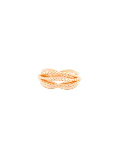 Wish Fine Jewelry 14K Gold Twisted Ring | Thumbnail 1