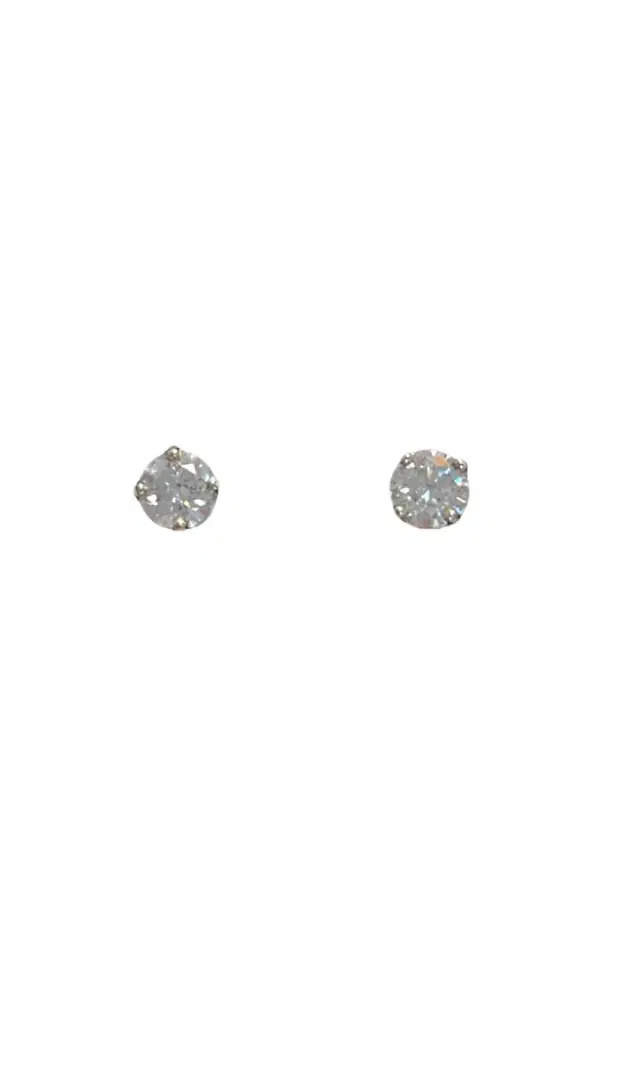 14K WG 0.91-0.93 CTW DIA 4-PRONG FRICTION BACKS