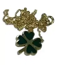 Wish Fine Jewelry 14K Yellow Gold Clover Necklace 3g | Thumbnail 1