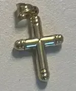Wish Fine Jewelry 14K Yellow Gold Cross Pendant 1g | Thumbnail 1