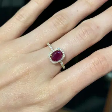 Wish Fine Jewelry 14K YG 0.30 CTW DIA RUBY | Thumbnail 2 Wish Fine Jewelry 14K YG 0.30 CTW DIA RUBY | Thumbnail 2