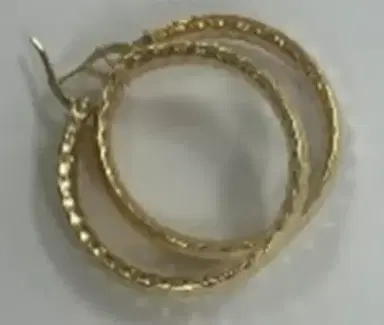 Wish Fine Jewelry 14K YG 3.7g Hoops Earrings | Thumbnail 2 Wish Fine Jewelry 14K YG 3.7g Hoops Earrings | Thumbnail 2