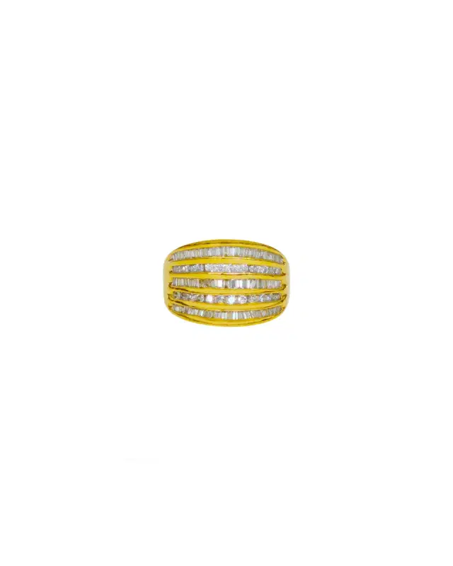14K YG CTW DIA SIZE 7