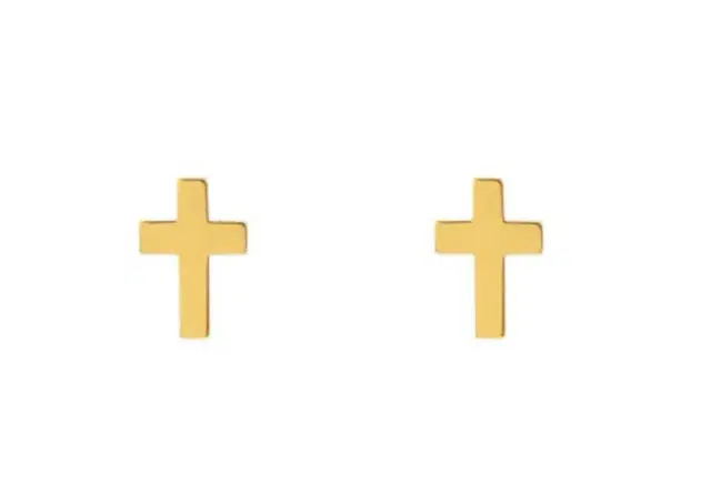 Wish Fine Jewelry 14KY Cross