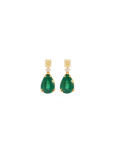 Wish Fine Jewelry 14KY:5.063g D:1.69ct EME: 12.32ct | Thumbnail 1
