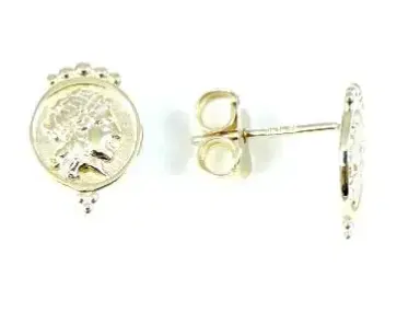 Wish Fine Jewelry 14KY_Earr Coin | Thumbnail 1 Wish Fine Jewelry 14KY_Earr Coin | Thumbnail 1