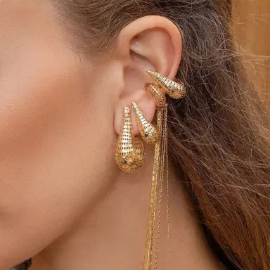 Wish Fine Jewelry 18K Gold Ana Rocha & Appolinario Diva Earcuff | Thumbnail 3 Wish Fine Jewelry 18K Gold Ana Rocha & Appolinario Diva Earcuff | Thumbnail 3