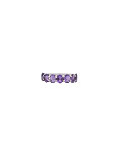 Wish Fine Jewelry 18KW-2.50GM Ametist - 7Pcs | Thumbnail 1