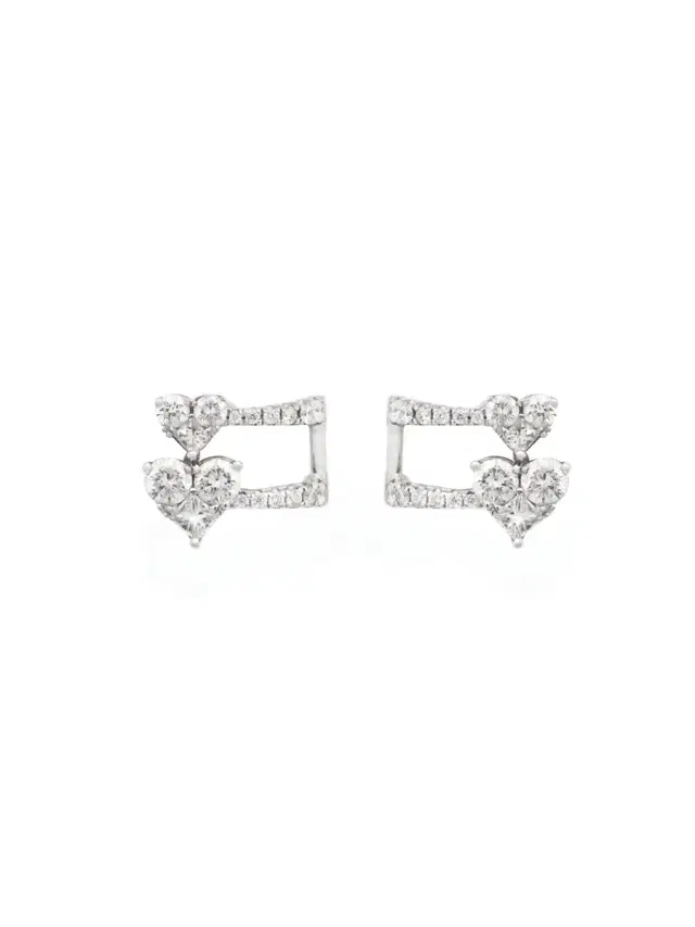 Wish Fine Jewelry 18KW-3.30GM  4DPS-0.23CT  32DIS-0.77CT