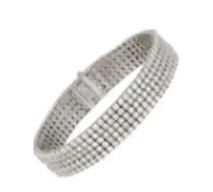 Wish Fine Jewelry 18KW:35.57g D 10.40 Cts/355 Pcs