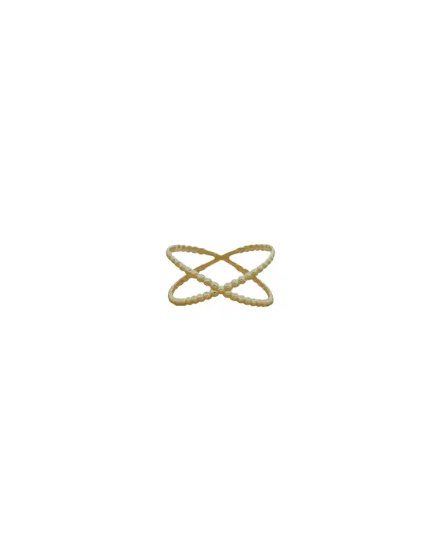 Wish Fine Jewelry 18KY 2.0g Bead Ring X