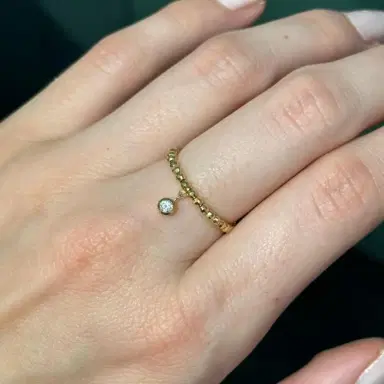 Wish Fine Jewelry 18KY:0.75G D:0.05 | Thumbnail 2