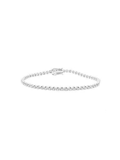 Wish Fine Jewelry 2.00ct Diamond 14K Gold Tennis Bracelet | Thumbnail 1