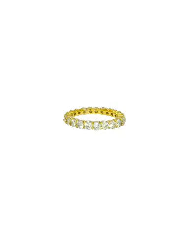 Wish Fine Jewelry 2.05ct Diamond 18K Gold Eternity Ring | Thumbnail 1