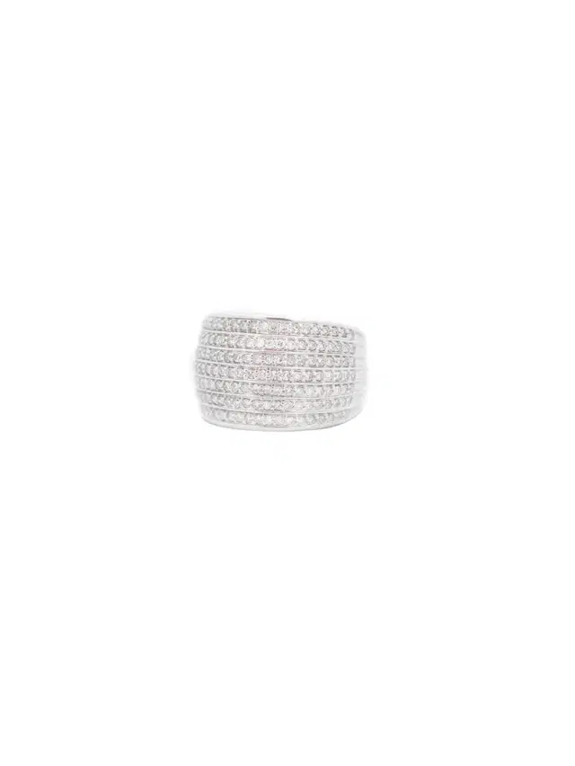2.0ct Diamond 18K Gold Pave Ring