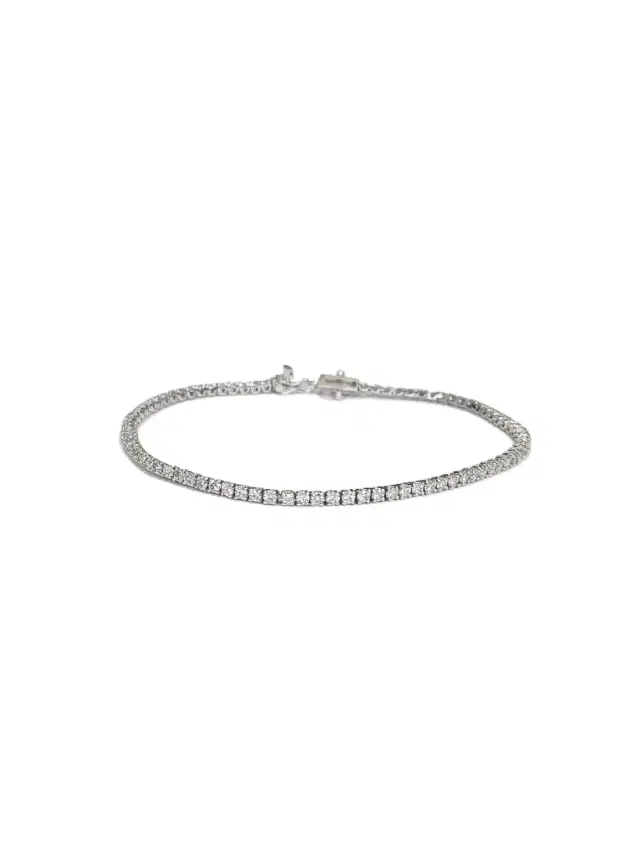 Wish Fine Jewelry 2.14ct Diamond 18K Gold Tennis Bracelet