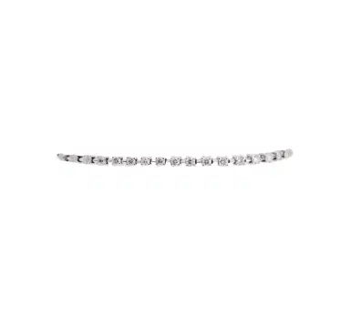 Wish Fine Jewelry 2.2ct Diamond 14K Gold Link Tennis Bracelet | Thumbnail 1