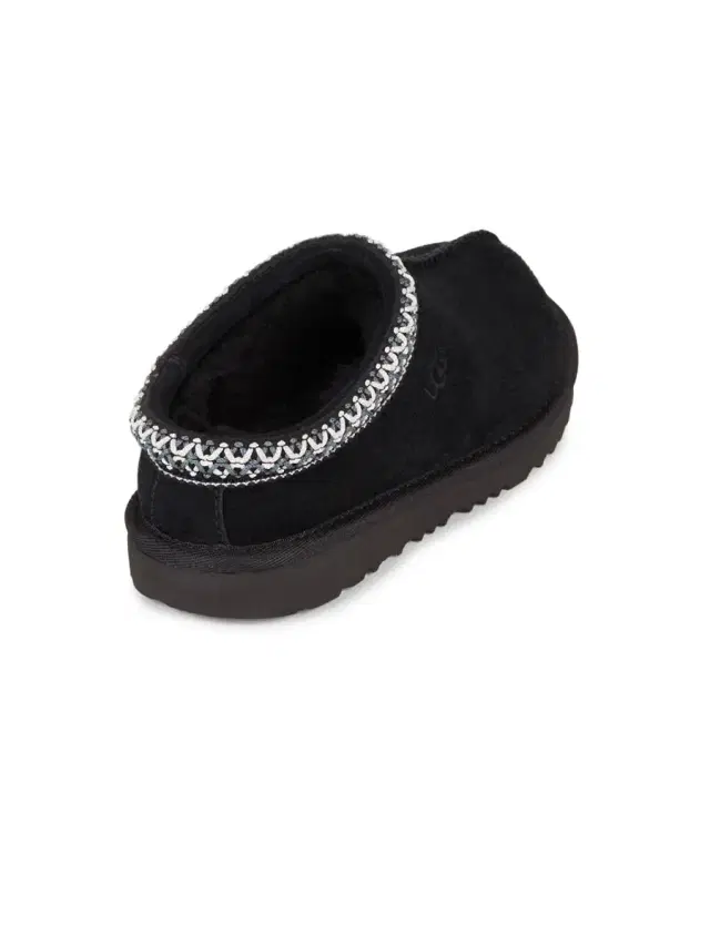 Kid's Tasman Braid Suede Slippers - New Navy 13 (Child)