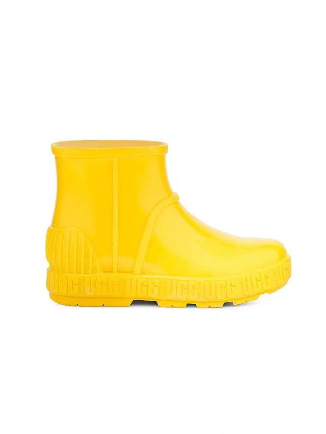 UGG Little Kid's And Kid's Drizlita Low-Top PVC Rainboots - Canary 1 (Child)