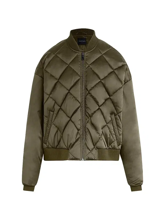 Favorite Daughter Women's The Favorite Quilted Bomber Jacket - Army