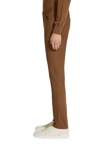 ZEGNA Men's Stretch Cotton Roccia Jeans - Dark Foliage | Thumbnail 3 ZEGNA Men's Stretch Cotton Roccia Jeans - Dark Foliage | Thumbnail 3