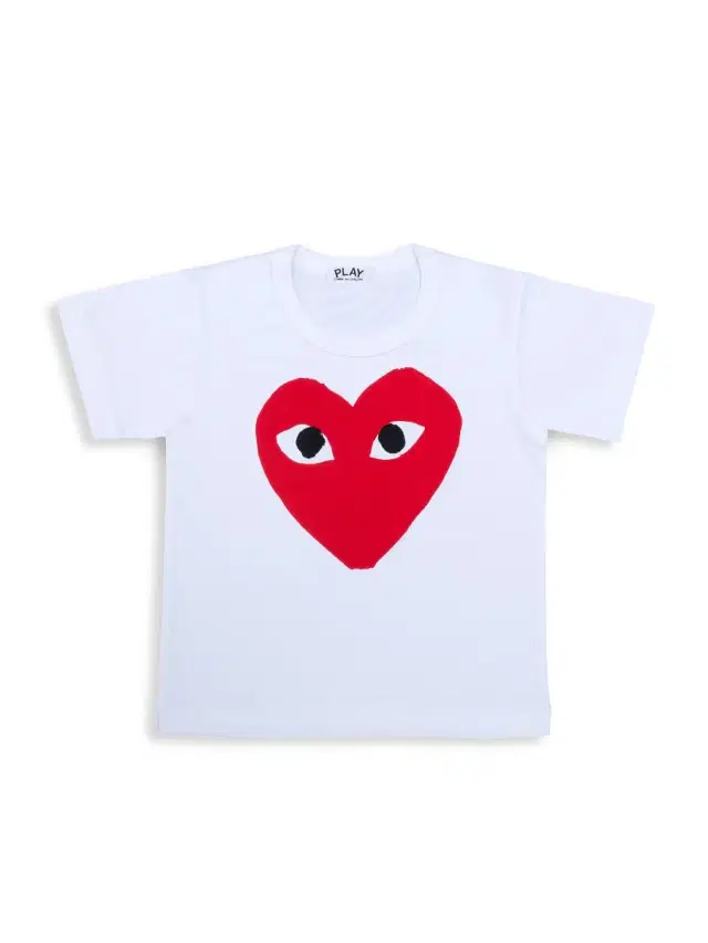 Little Kid's Play Kid's Logo T-Shirt - White Red