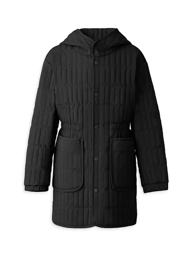 Mackage Little Kid's & Kid's Hayden Down Quilted Coat - Black