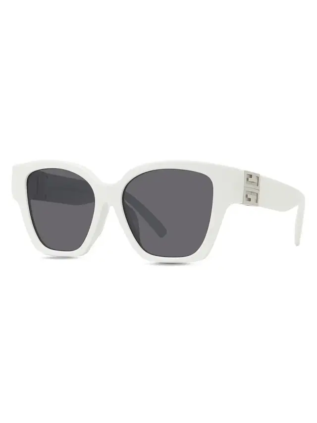 Men's 56MM Mirrored 4G Sunglasses -  Smoke Mirror