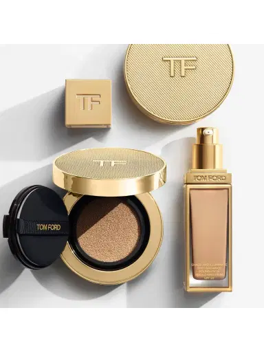 TOM FORD Women's Shade & Illuminate Soft Radiance Foundation SPF 45 Cushion Compact - Refill Only - 1.4 Bone | Thumbnail 1 TOM FORD Women's Shade & Illuminate Soft Radiance Foundation SPF 45 Cushion Compact - Refill Only - 1.4 Bone | Thumbnail 1