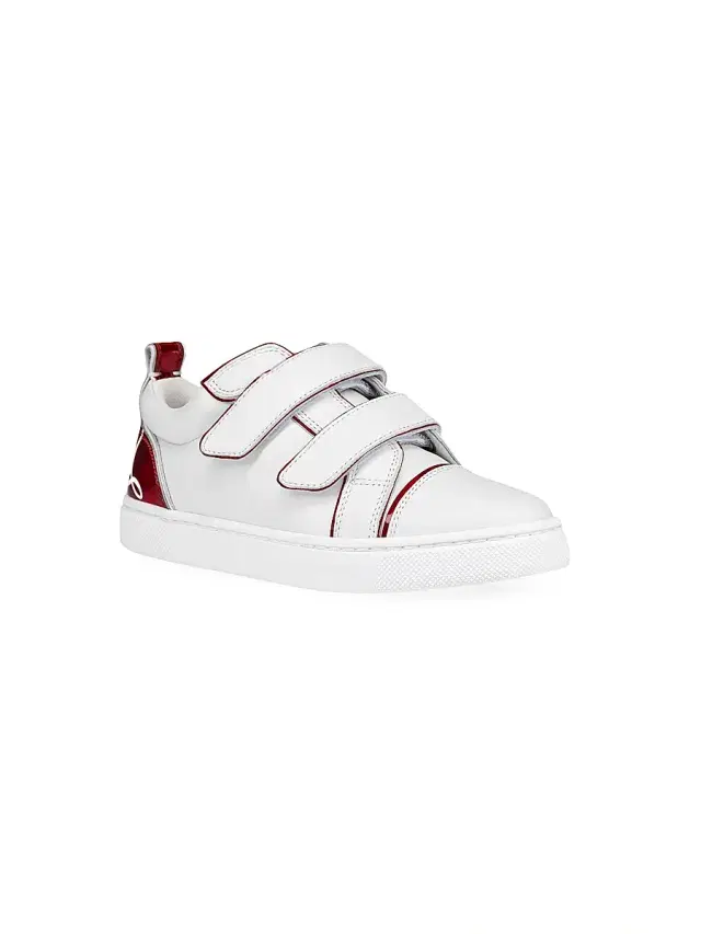Christian Louboutin Little Kid's & Kid's Funnyto Scratch Sneakers - White 1.5 (Child)